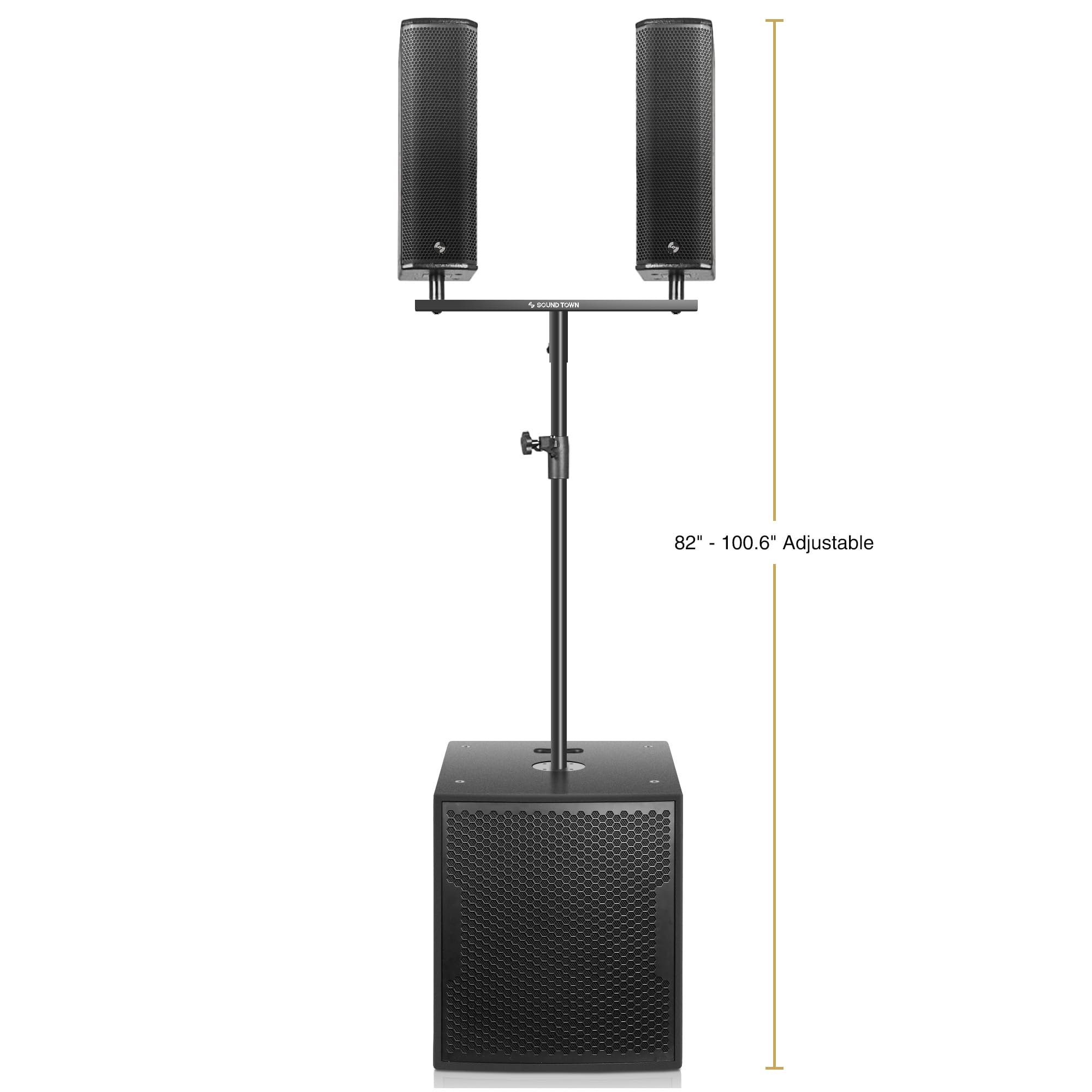 Amazon.com: Sound Town CARPO Series 1300W Subwoofer and Line Array